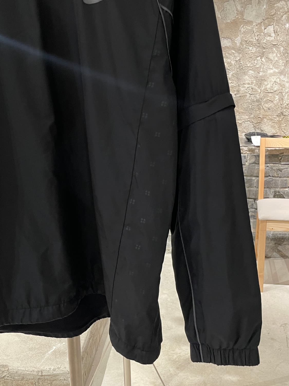 나이키 골프 블랙 디테쳐블 슬리브 스톰 핏 아노락 상품이미지5