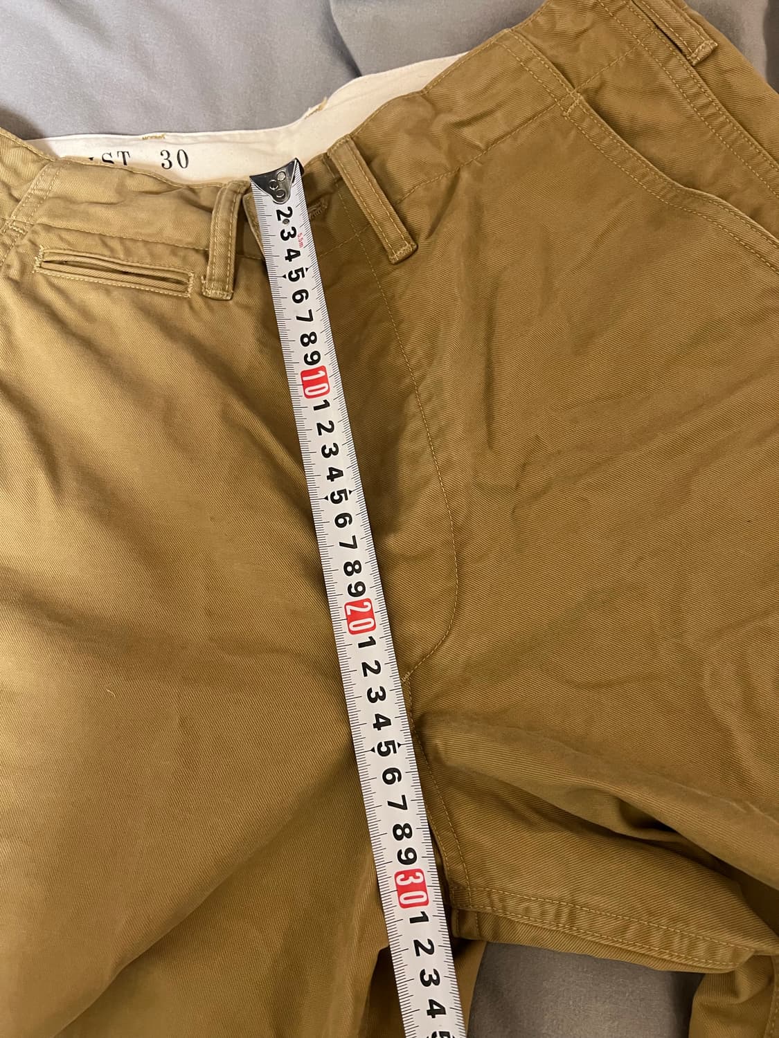 브론슨 치노 바지 브라운 30 새제품 상품이미지9