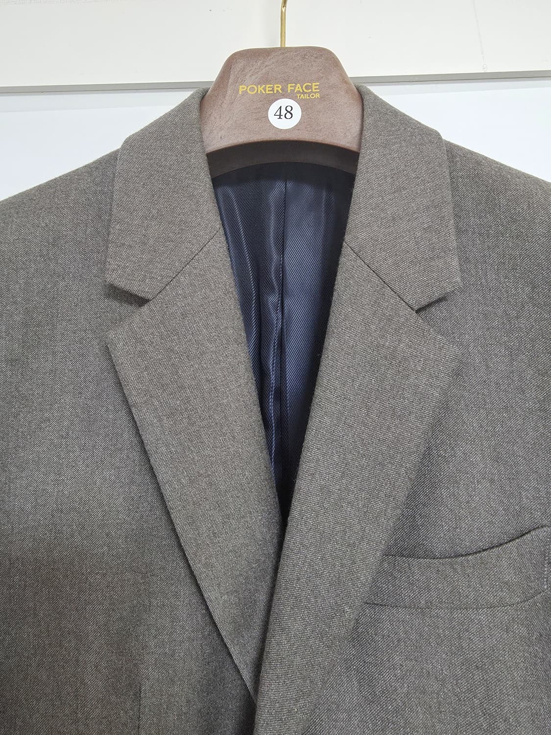 포커페이스 알프레드 브라운 자켓48 (그레이시 베이지) 상품이미지2