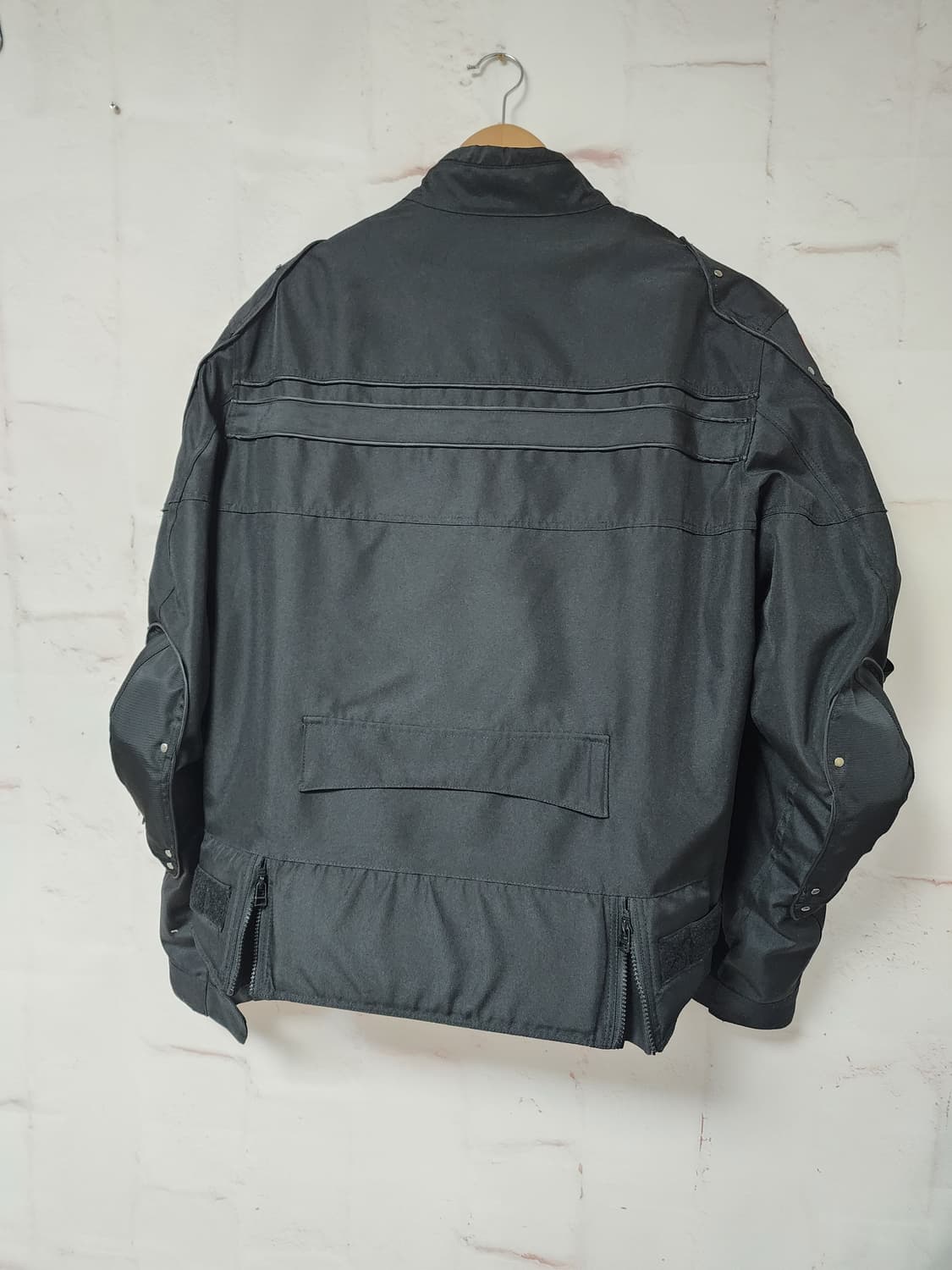 DUHAN 바이크 블랙 레이싱 자켓 상품이미지8