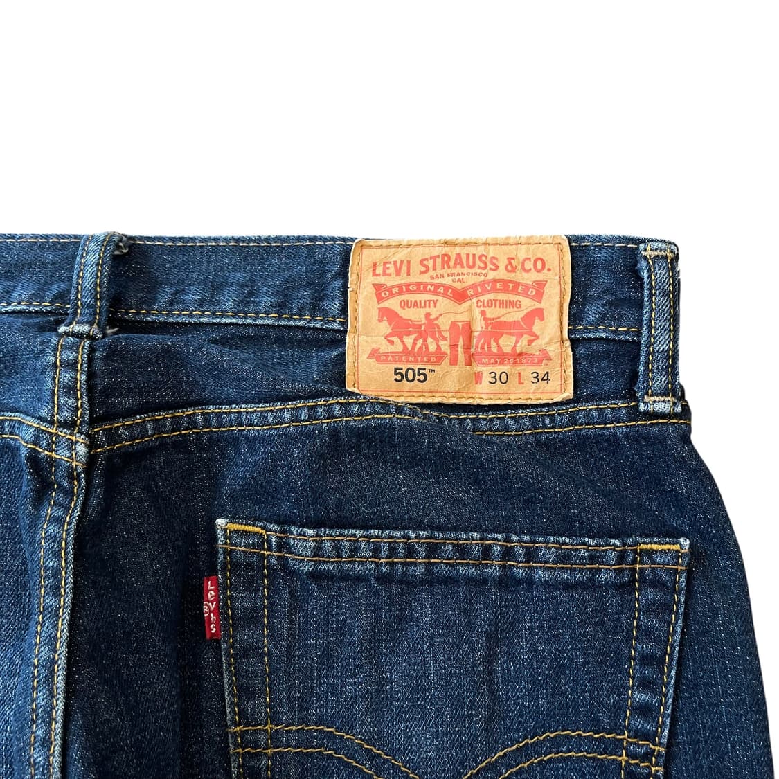 리바이스 505 스트레이트 데님팬츠 상품이미지6