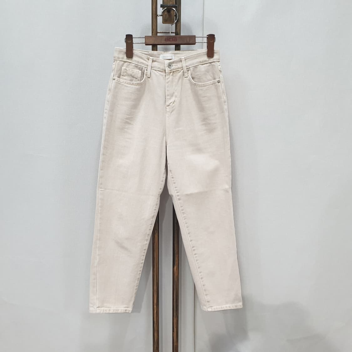 그레이룸 베이지진 바지 S 상품이미지1