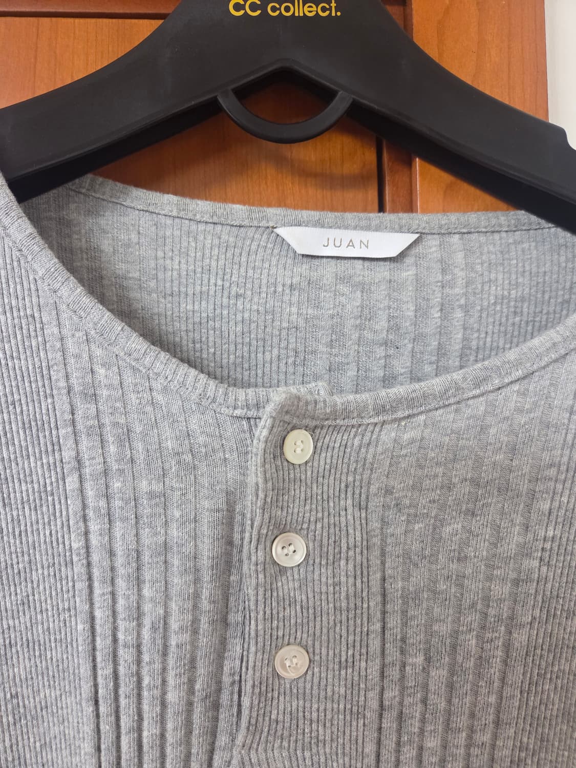 주앙옴므 헨리넥 니트 그레이 m사이즈 상품이미지2