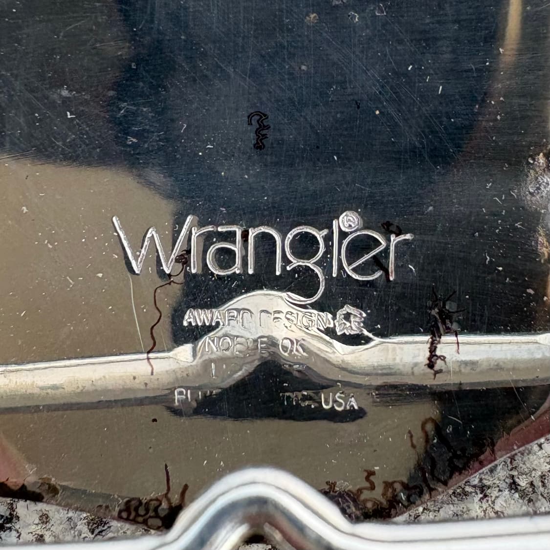 랭글러 Wrangler 불 라이더 웨스턴 버클 (미국 생산) 상품이미지5