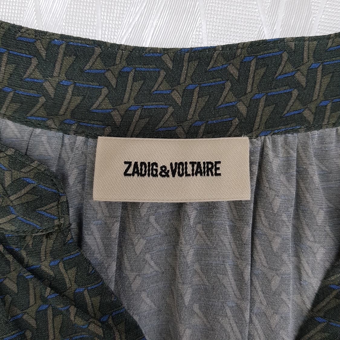 자딕앤볼테르 RISTY SPARK FLOWERS 패턴 롱 원피스 M사이즈 상품이미지7