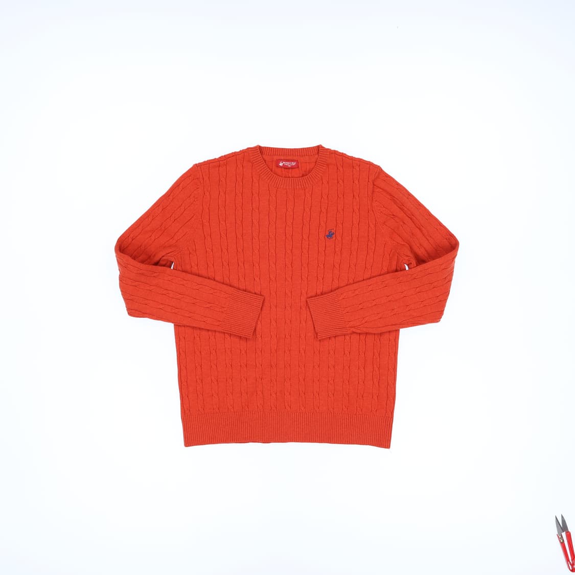 105 버버리힐즈 폴로클럽 케이블니트 0121H1 상품이미지1