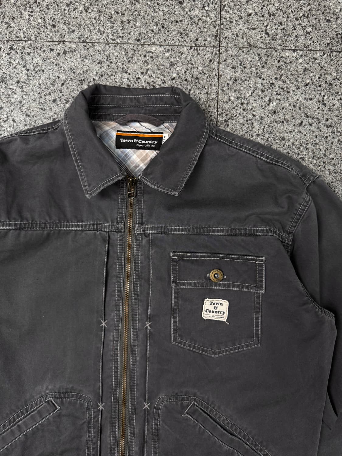 town & county 2nd base work jacket 상품이미지2