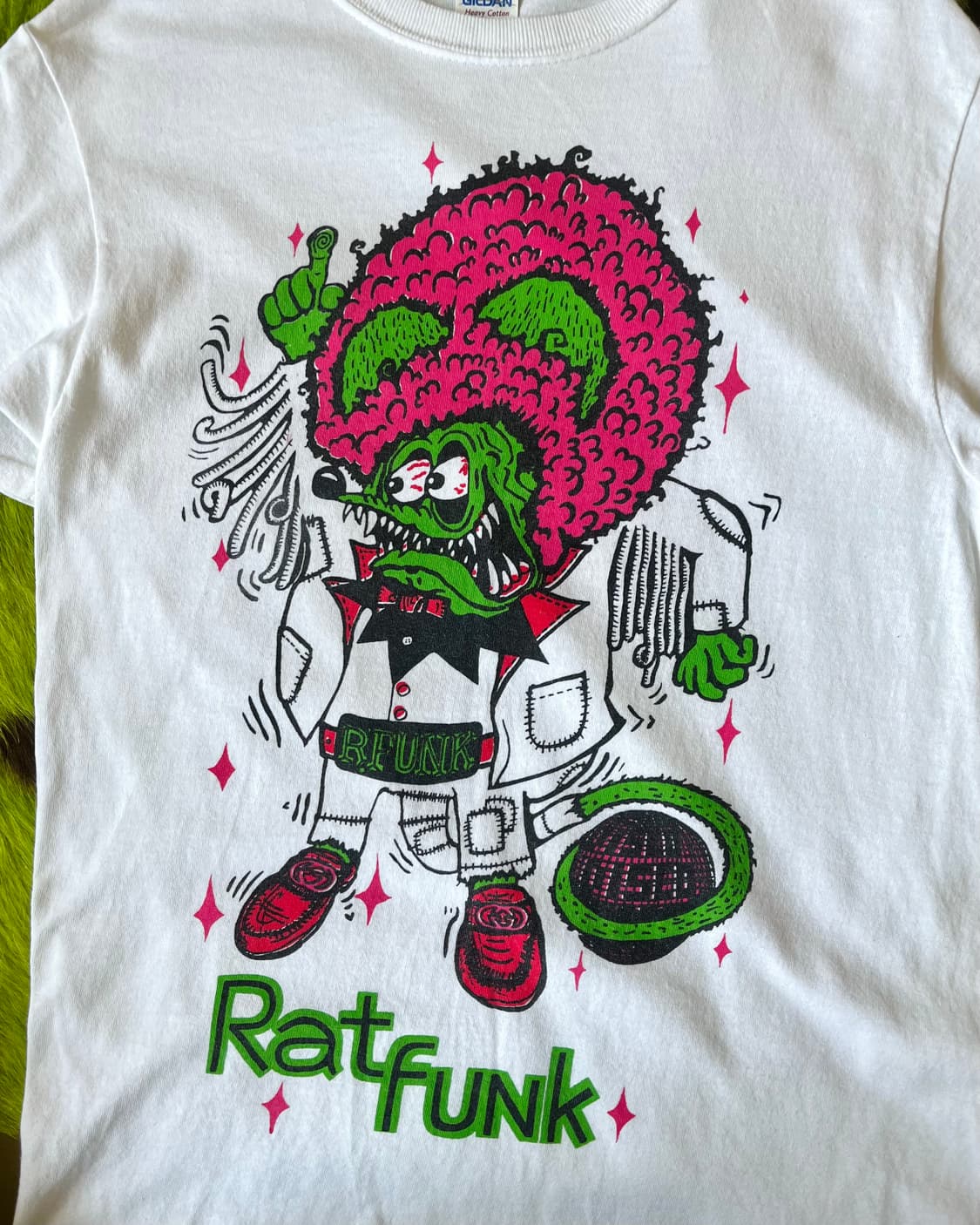 Vintage "Rat Funk" Parody Printed Tee 상품이미지3