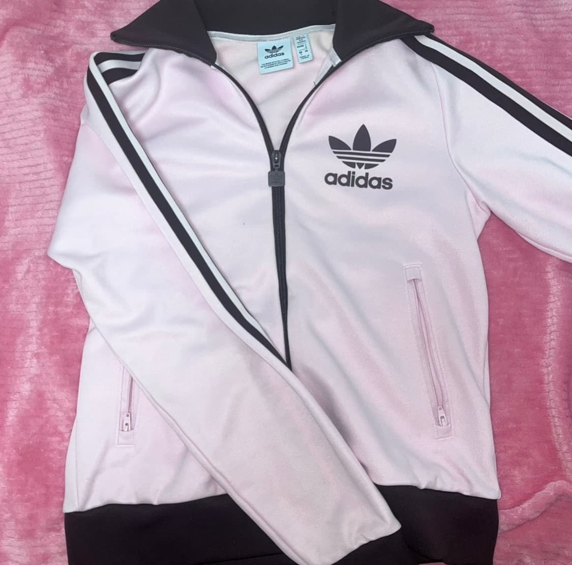 아디다스 핑크 브라운 져지 상품이미지1