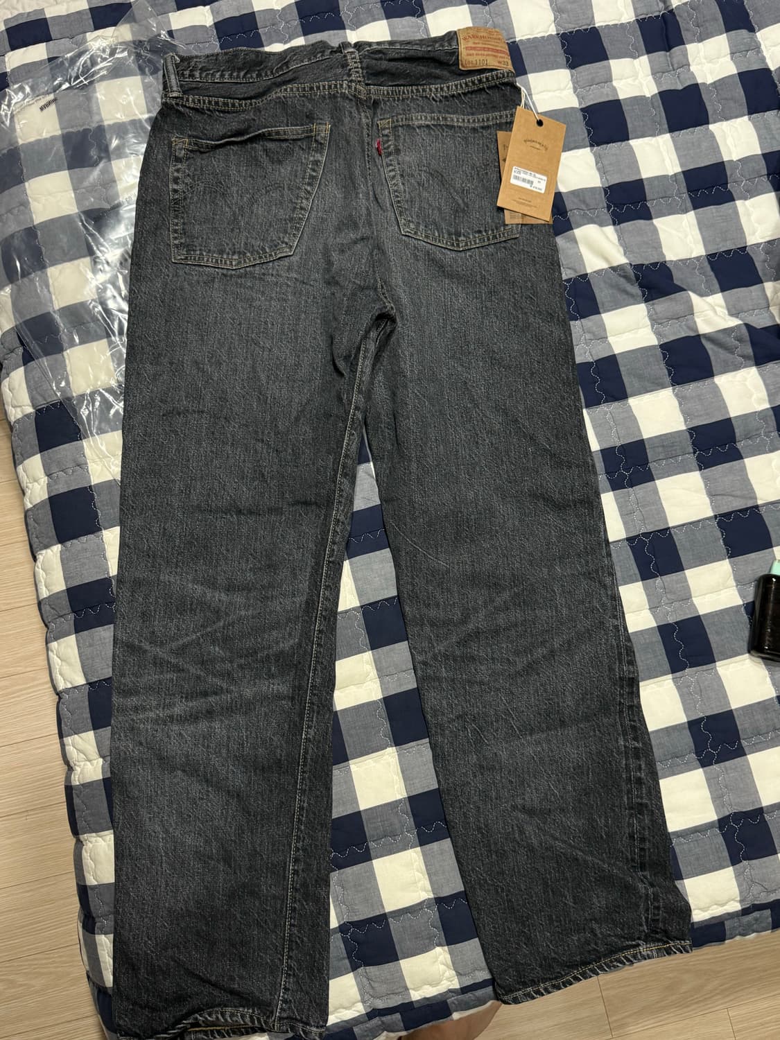 웨어하우스1101 USED WASH Black 상품이미지4