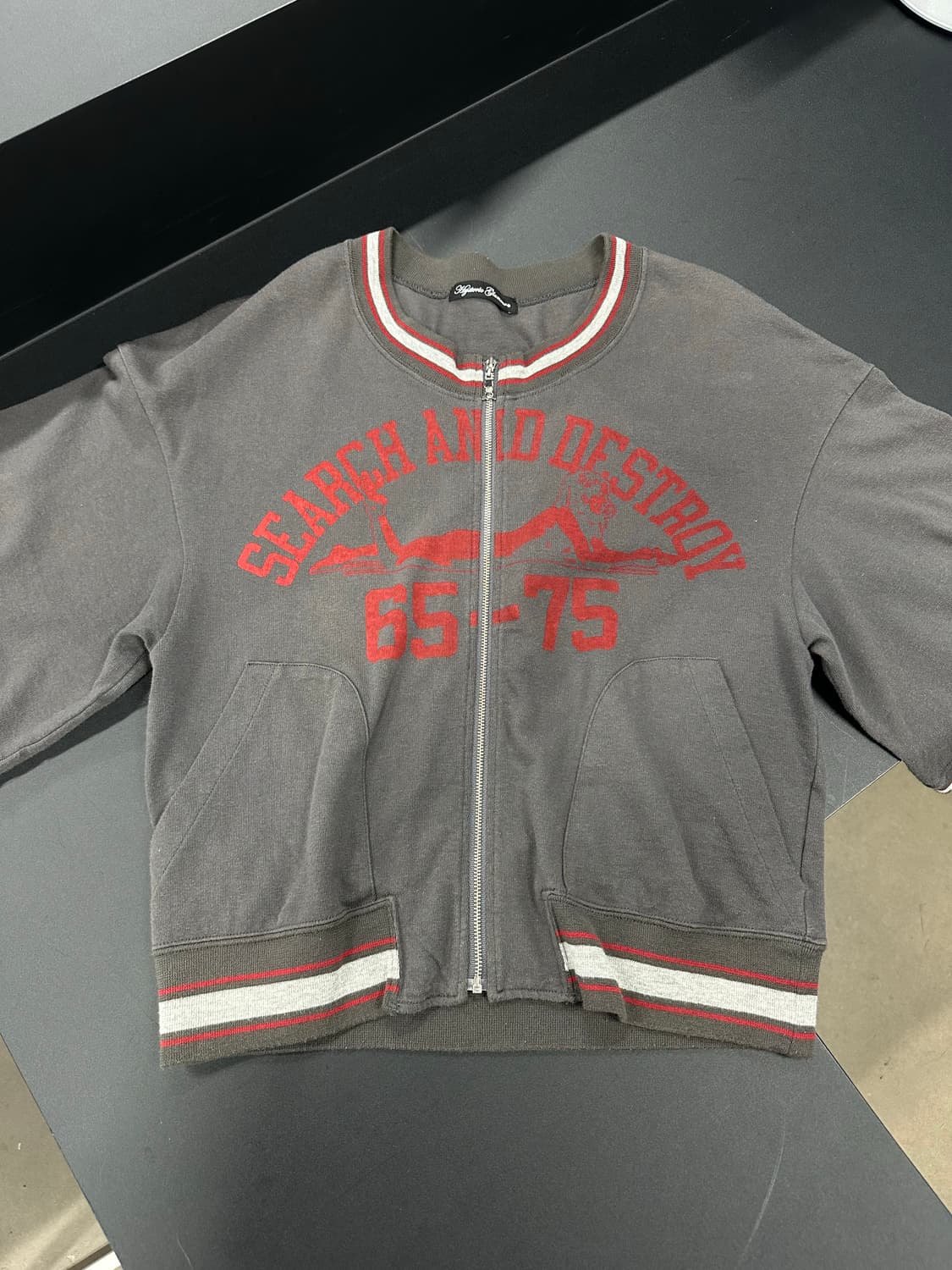 히스테릭 글래머 히스걸 반팔 집업 상품이미지4