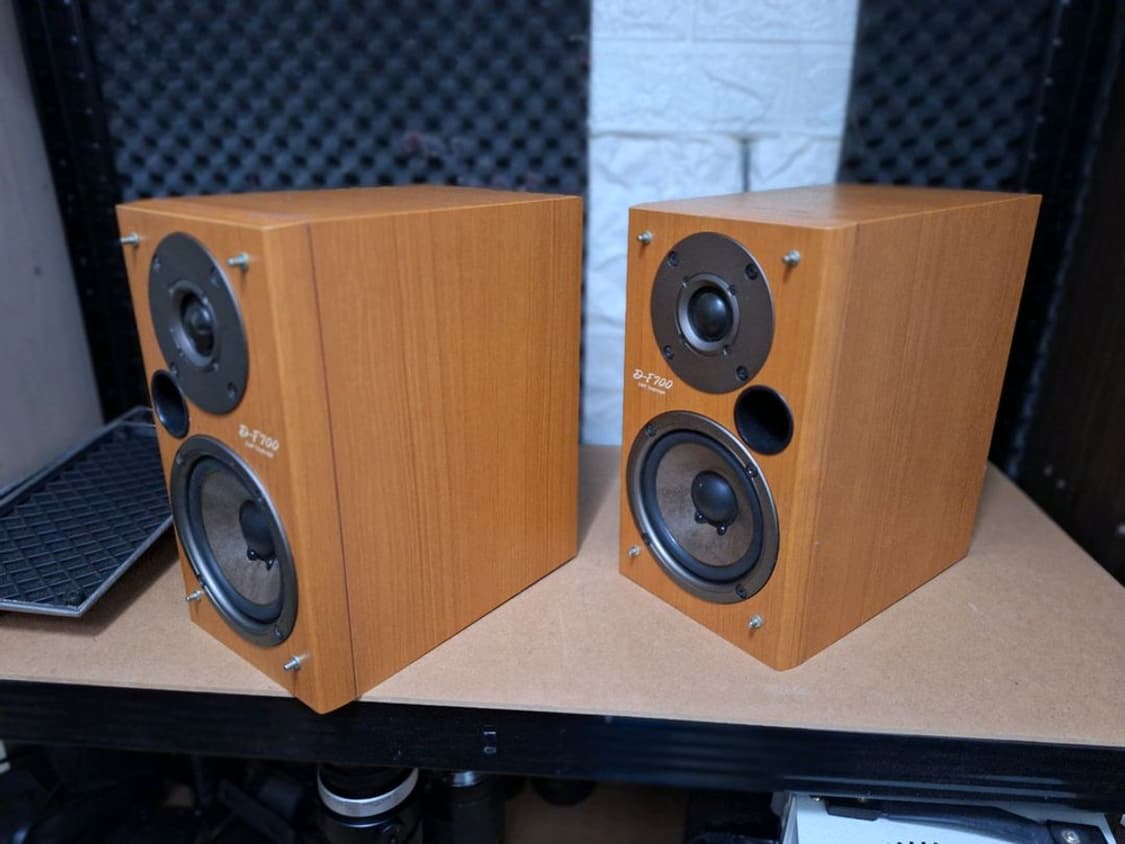 온쿄 d-f700 빈티지 스피커 1조/ 레트로 오디오 앤틱 인테리어 카페 상품이미지2