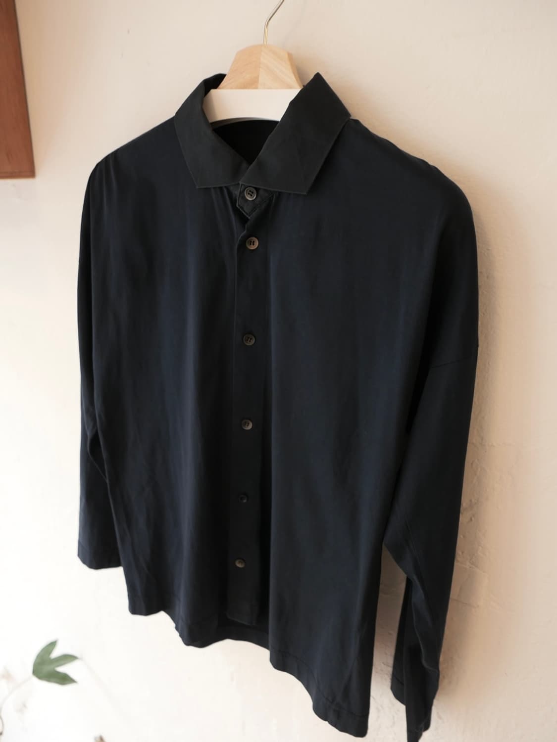 옴므 플리세 코튼 셔츠 상품이미지2