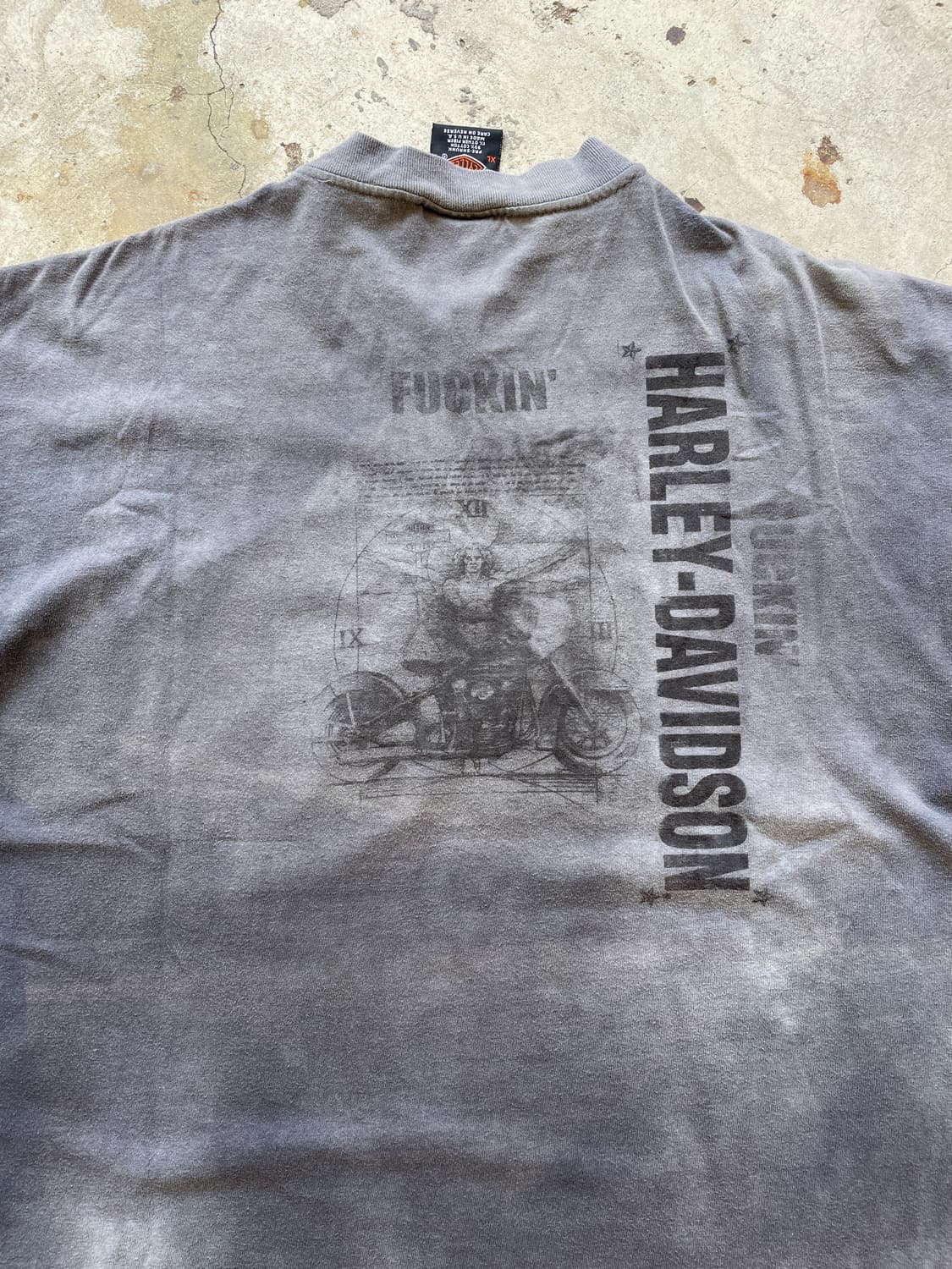 90s F*uckng 할리데이비슨 Distressed T-shirt 상품이미지6