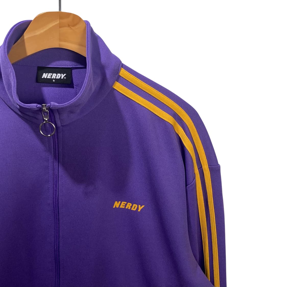널디 사이드라인 퍼플 트랙탑 상품이미지3