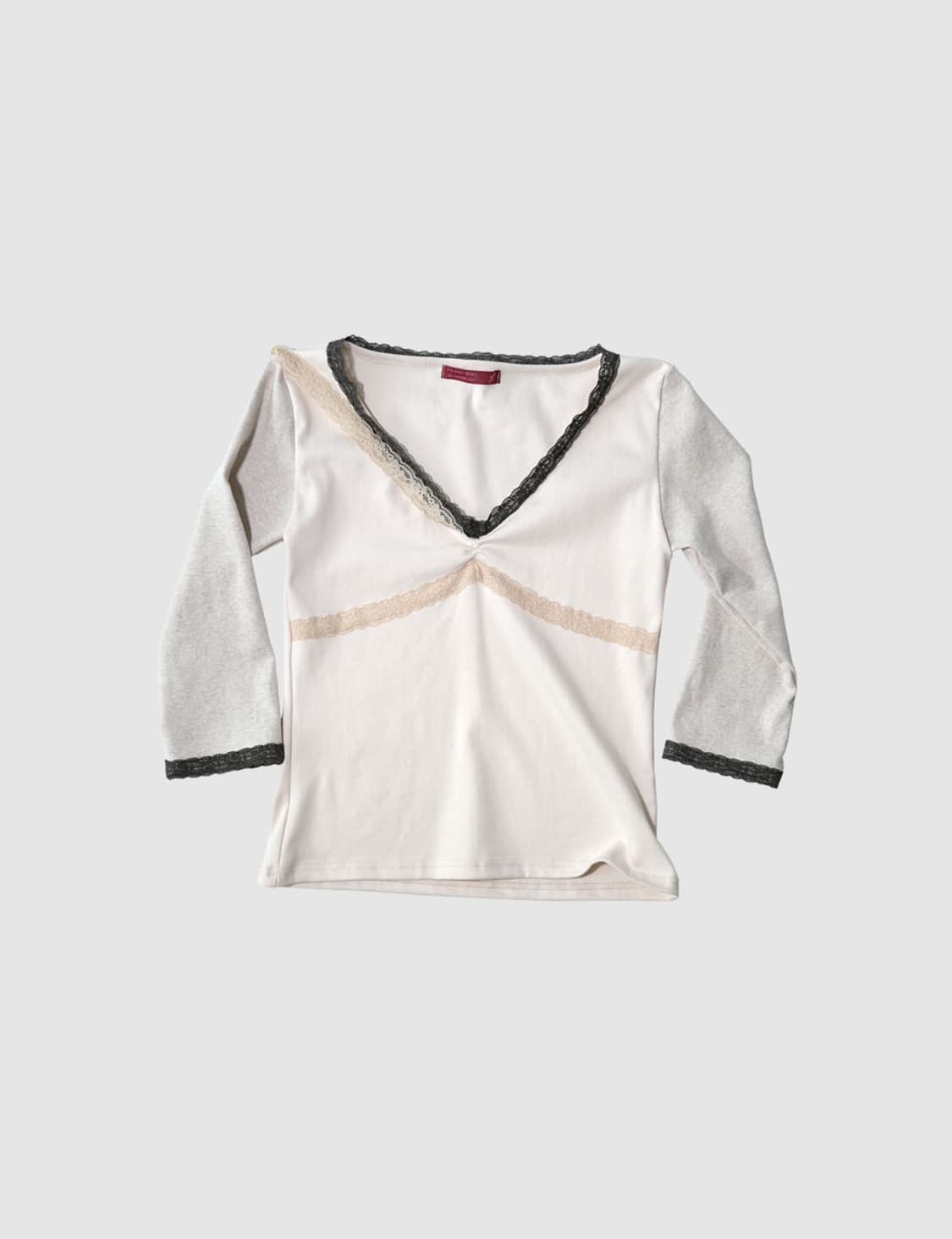 인앤양인하모니 Lace top, pink 상품이미지2