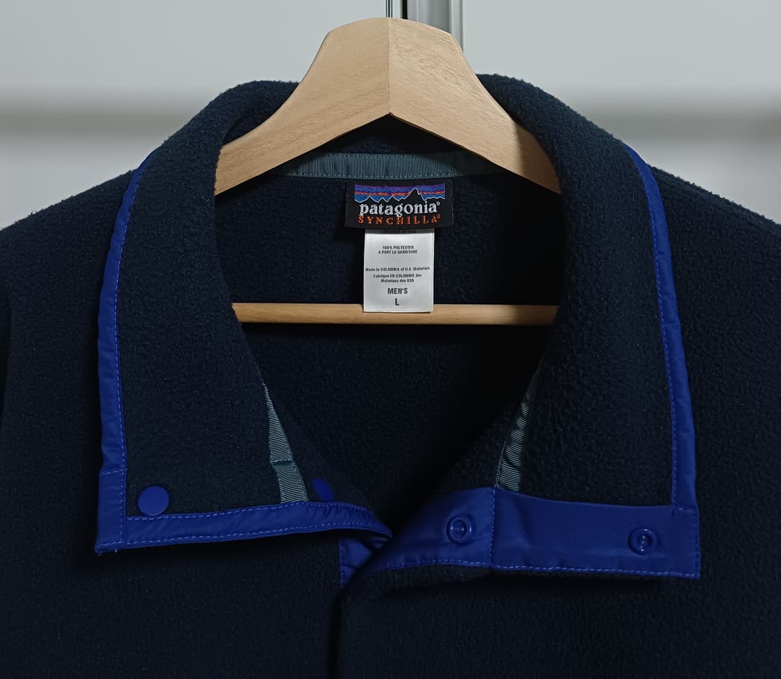  🇨🇴 파타고니아 신칠라 스냅티 - 블루 블랙 상품이미지3