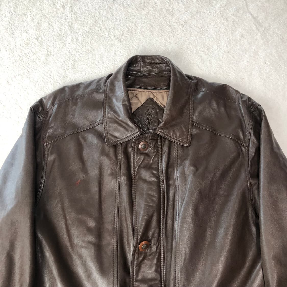 입생로랑 레더코트  상품이미지4