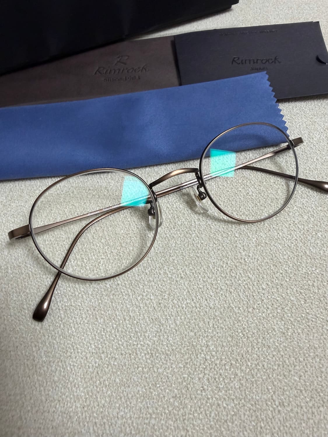 림락 티타늄테 R1004 엔틱브라운 안경 상품이미지3