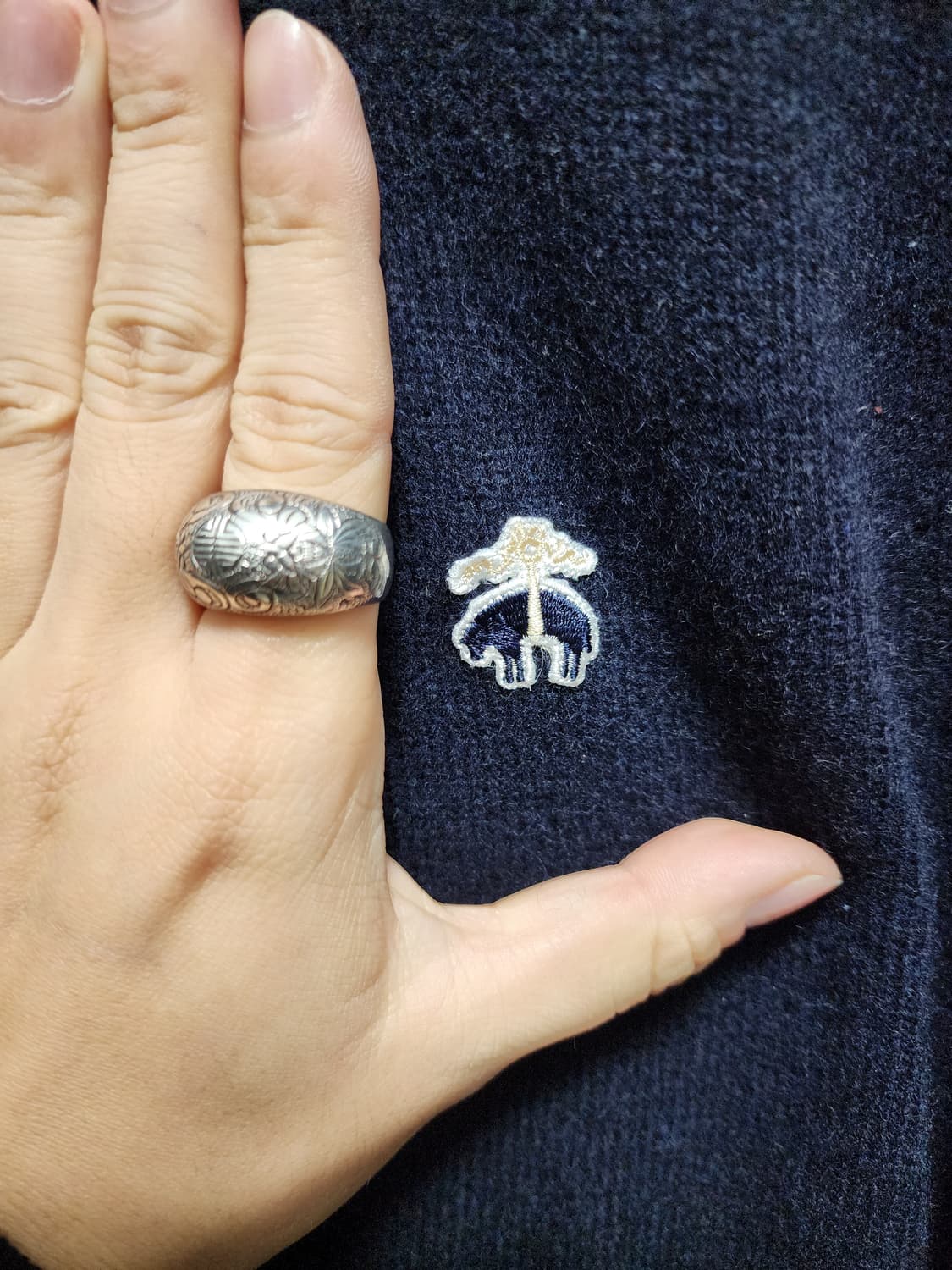 브룩스브라더스 wool 100% 네이비 가디건 상품이미지3