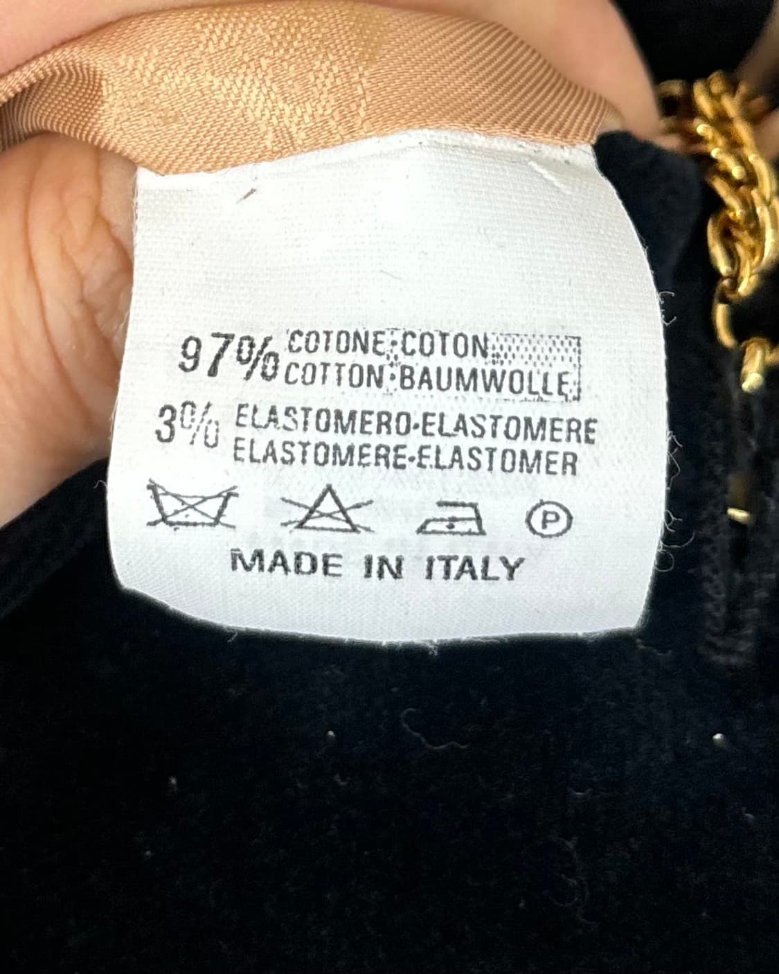 비비안웨스트우드 딥네이비 레드 라벨 벨벳 크롭 자켓 상품이미지8