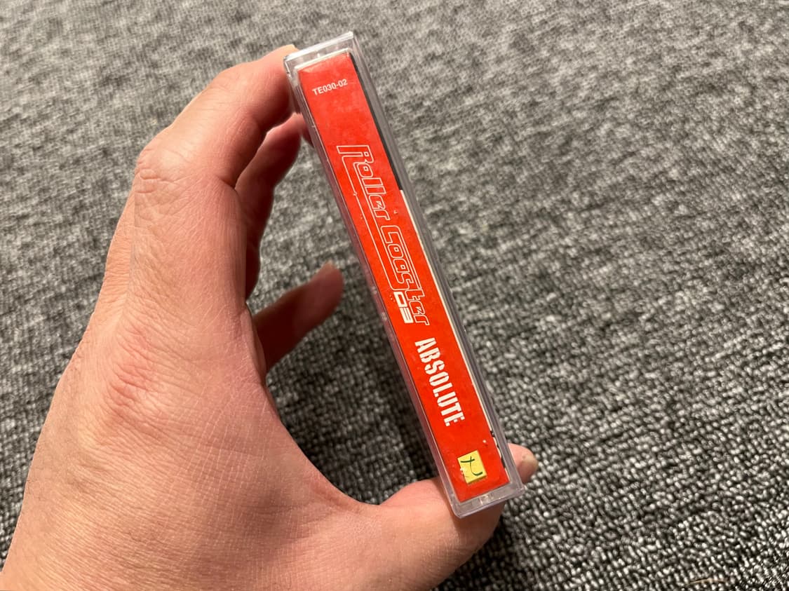 롤러코스터 Absolute 카세트 테이프 미개봉 상품이미지3