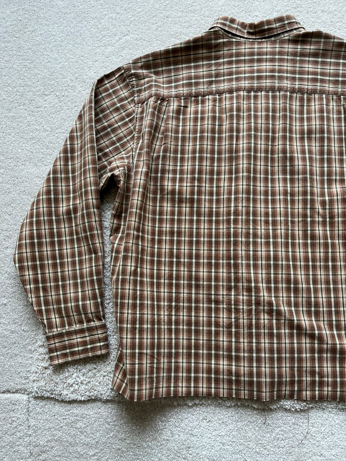 엘엘빈 컷오프 체크 셔츠 (105) 상품이미지9