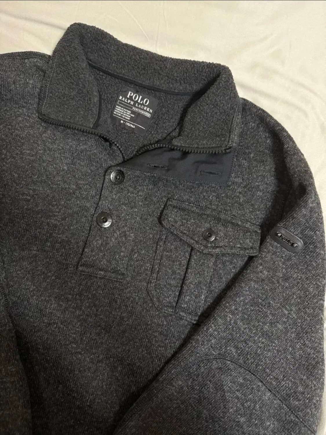 폴로 반집업 후리스 상품이미지1