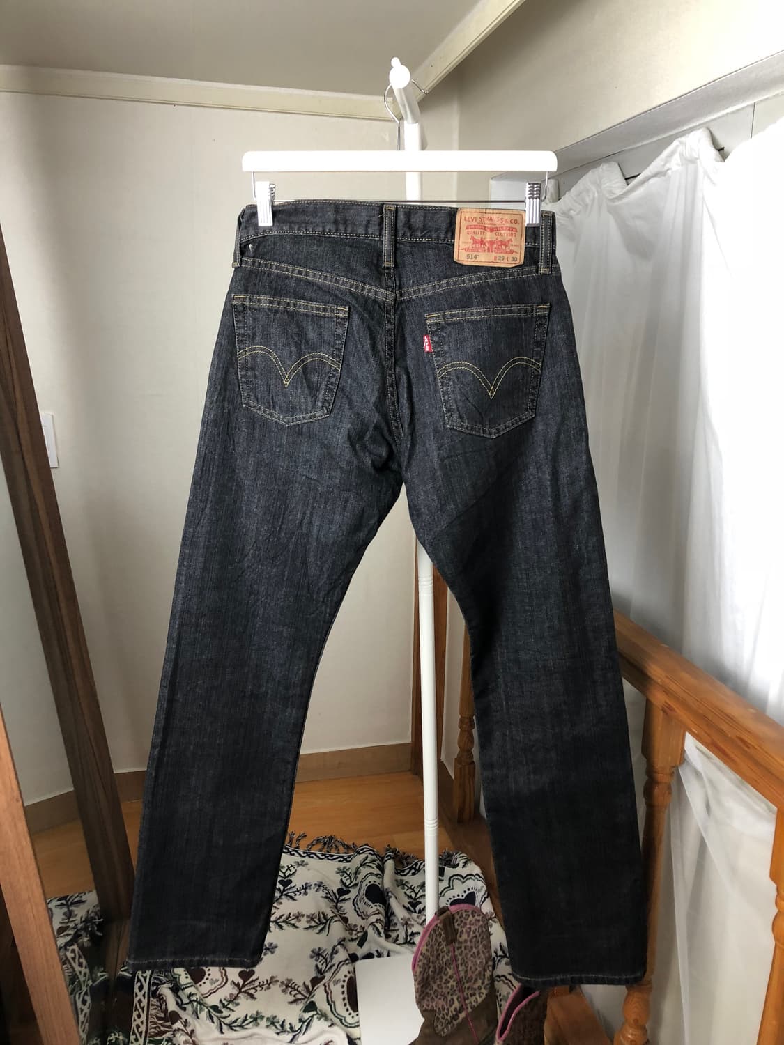 Levi's 514™ / Straight Raw Denim Pants 상품이미지9