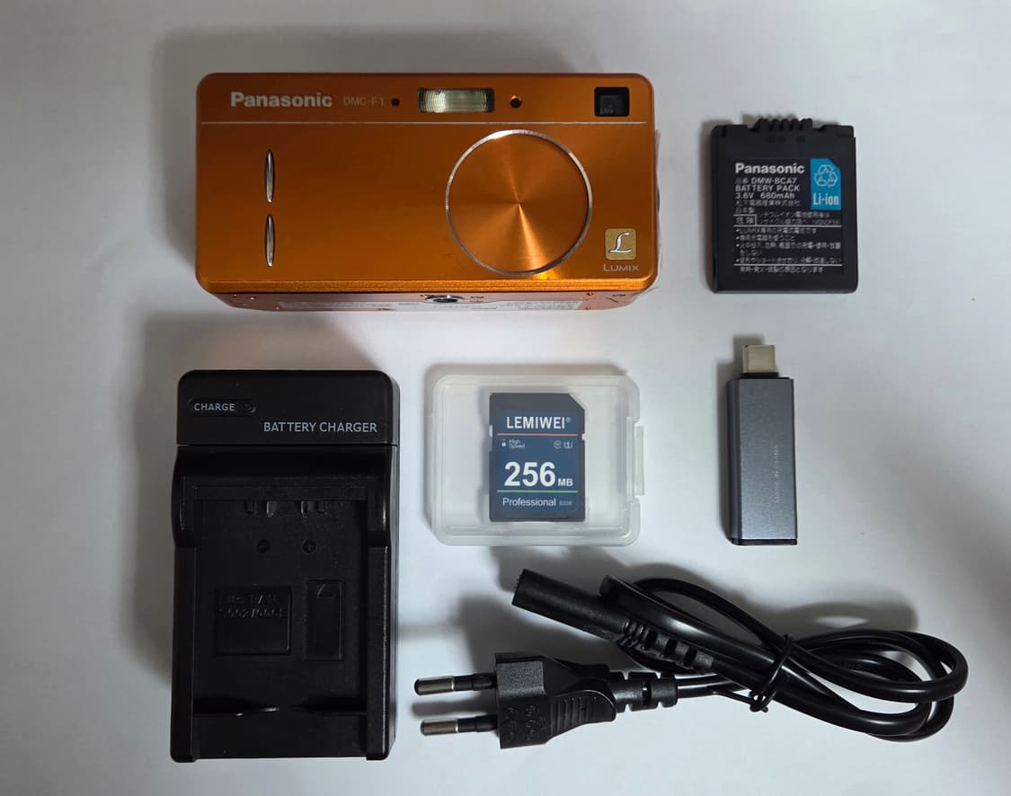 파나소닉 루믹스 DMC-F1 빈티지 디카(작례o) 상품이미지6