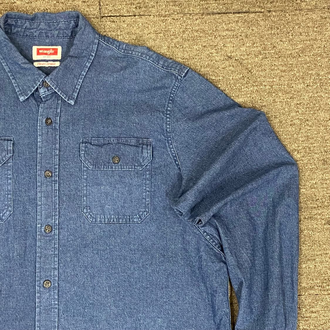 (XL) Wrangler 랭글러 데님 셔츠  상품이미지3