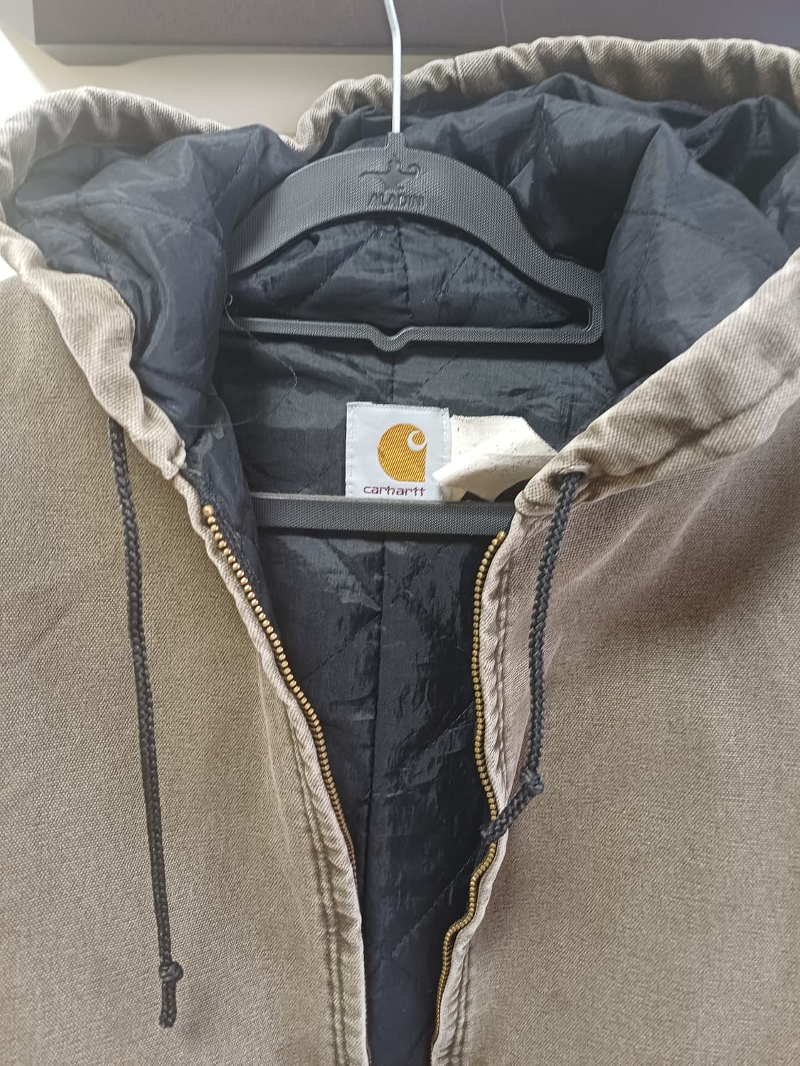 빈티지 칼하트 워싱 엑티브 자켓 판매합니다.  상품이미지3