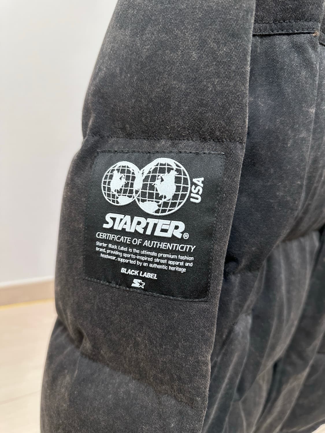 스타터 패브릭 다잉 베이직 다운 점퍼 (오리털) 상품이미지8