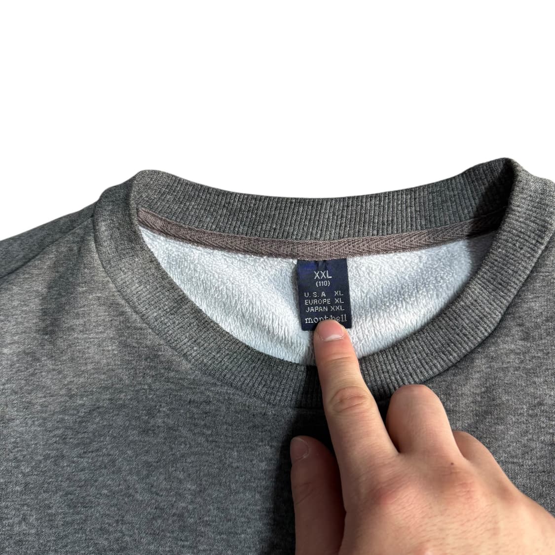 몽벨 맨투맨 상품이미지2