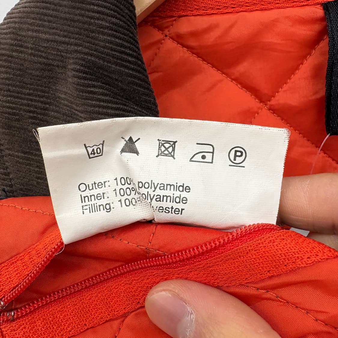 바버 브라운 퀼팅 자켓 남성L 상품이미지6