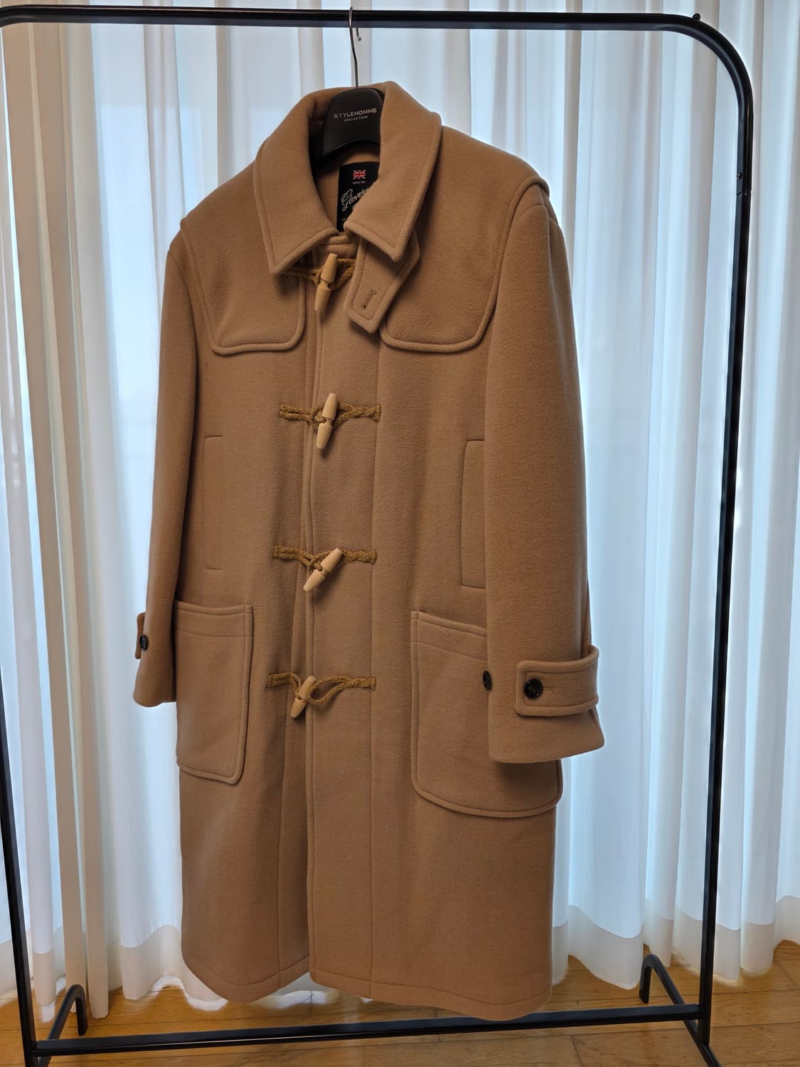 글로버올 남성 더플코트 떡볶이코트 105 상품이미지1