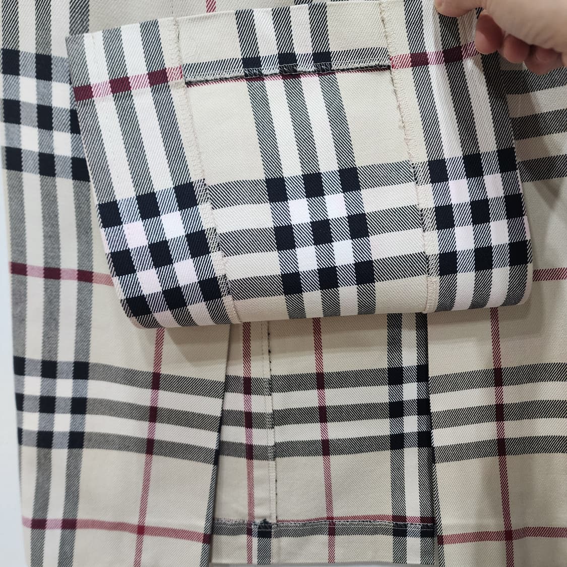 버버리 노바체크  스커트 36 상품이미지2