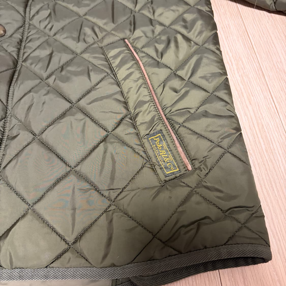 폴로 랄프로렌 다이아몬드 퀄팅 자켓 상품이미지4