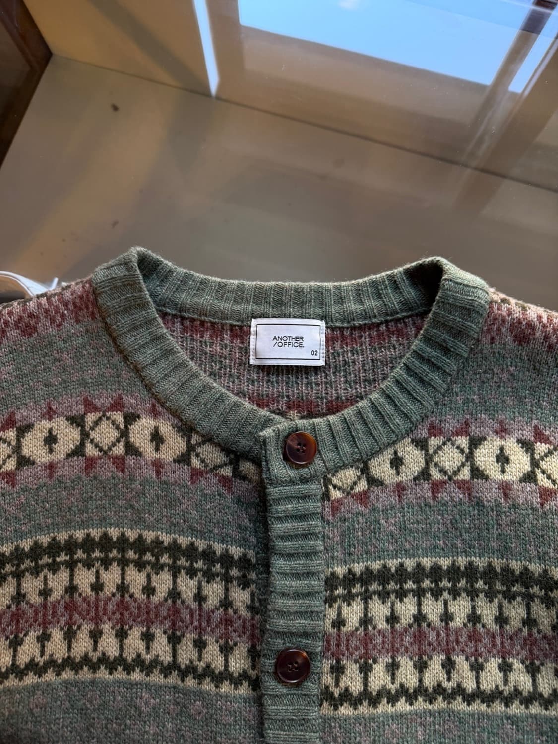 어나더 오피스 가디건 100 상품이미지7