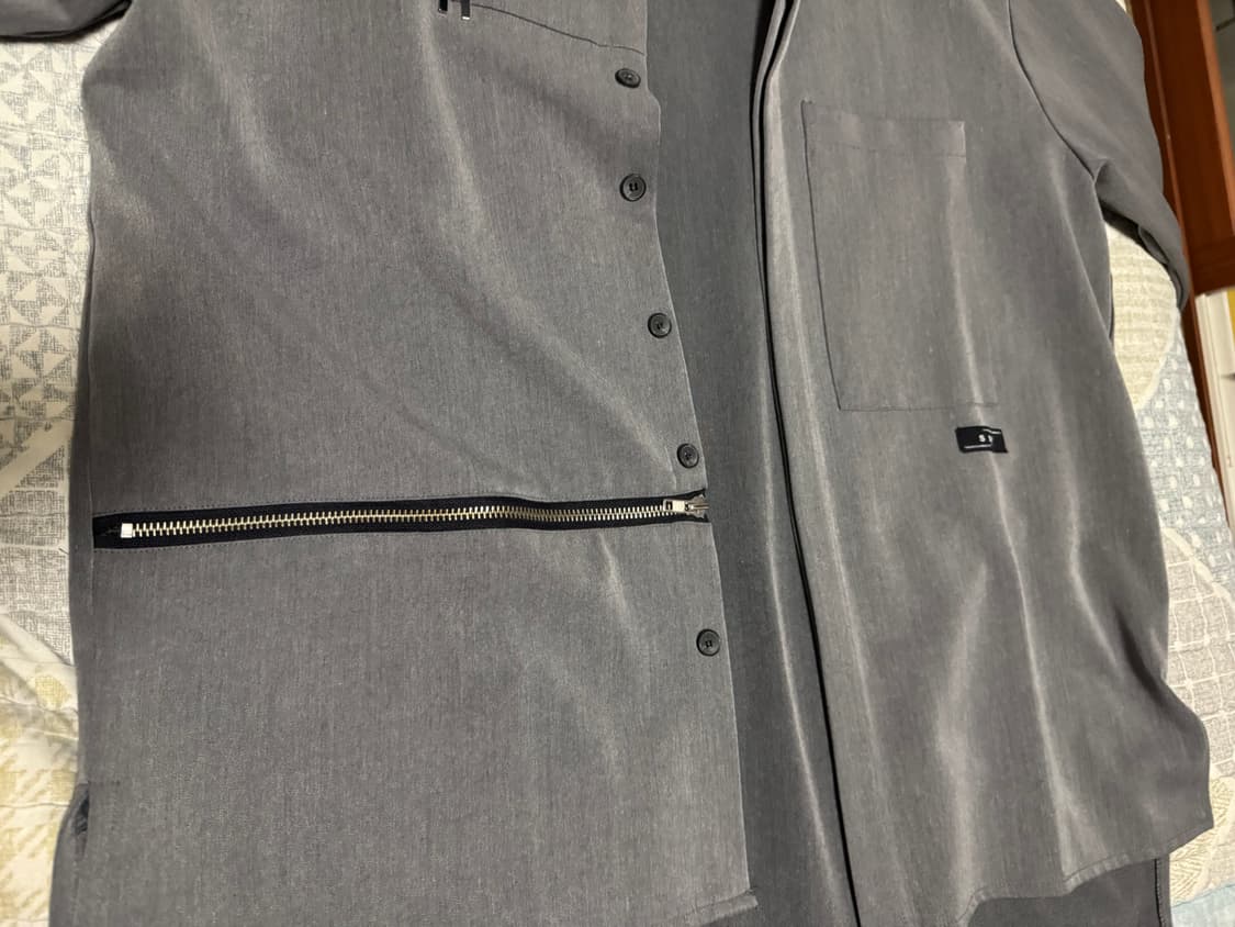 <거의 새것> [L] 에스에스와이 오버핏 셔츠 (그레이) 상품이미지7