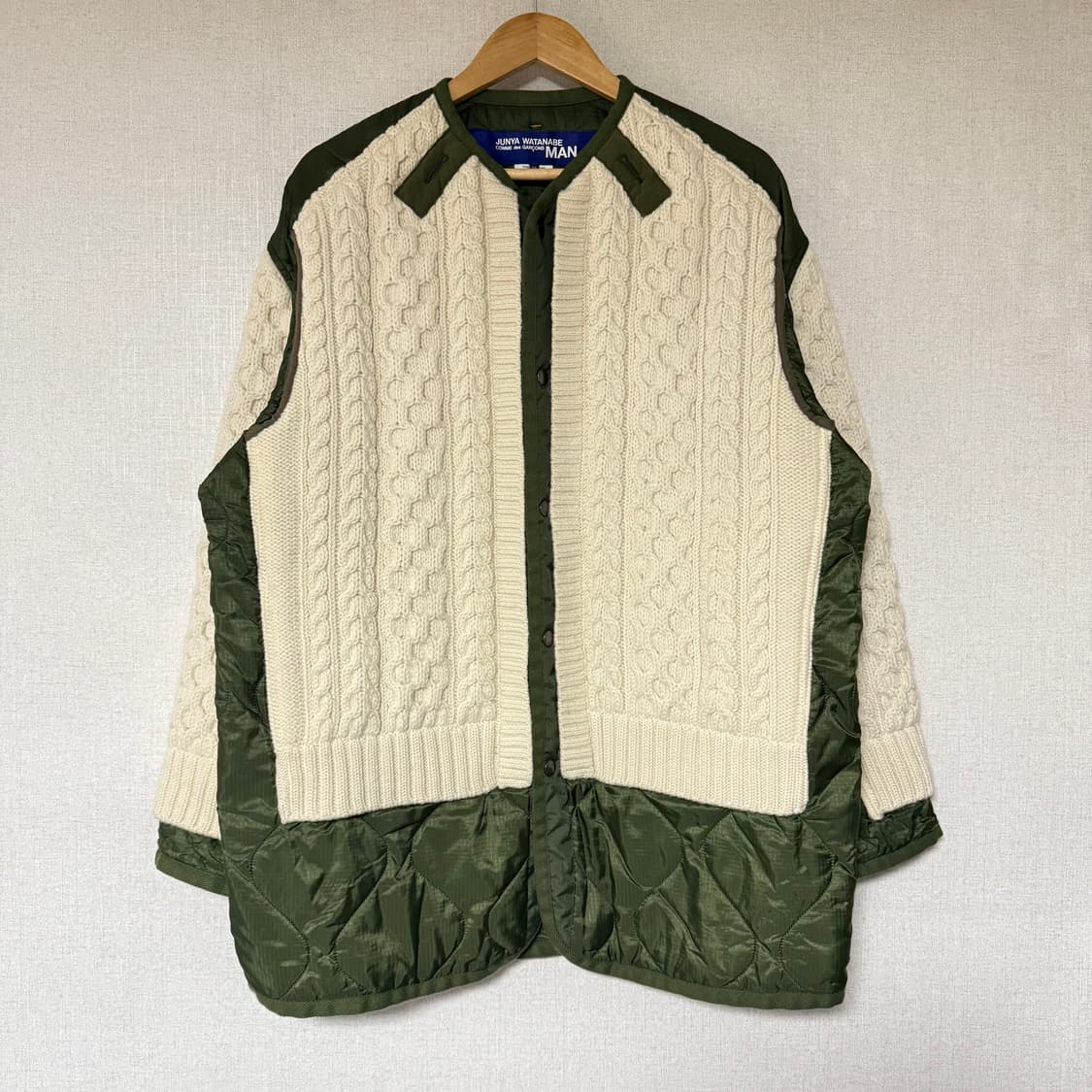 [M]준야와타나베 21AW 니트 도킹 라이너 파카 상품이미지4