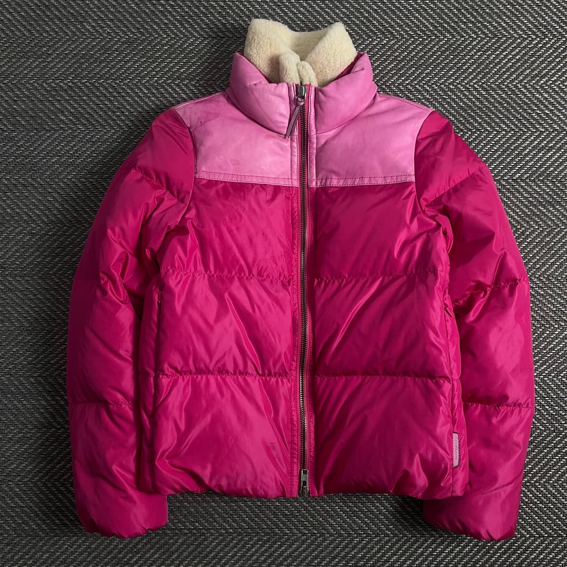 코치 우먼스 다운 푸퍼 크롭 패딩 핑크o 3931 상품이미지1