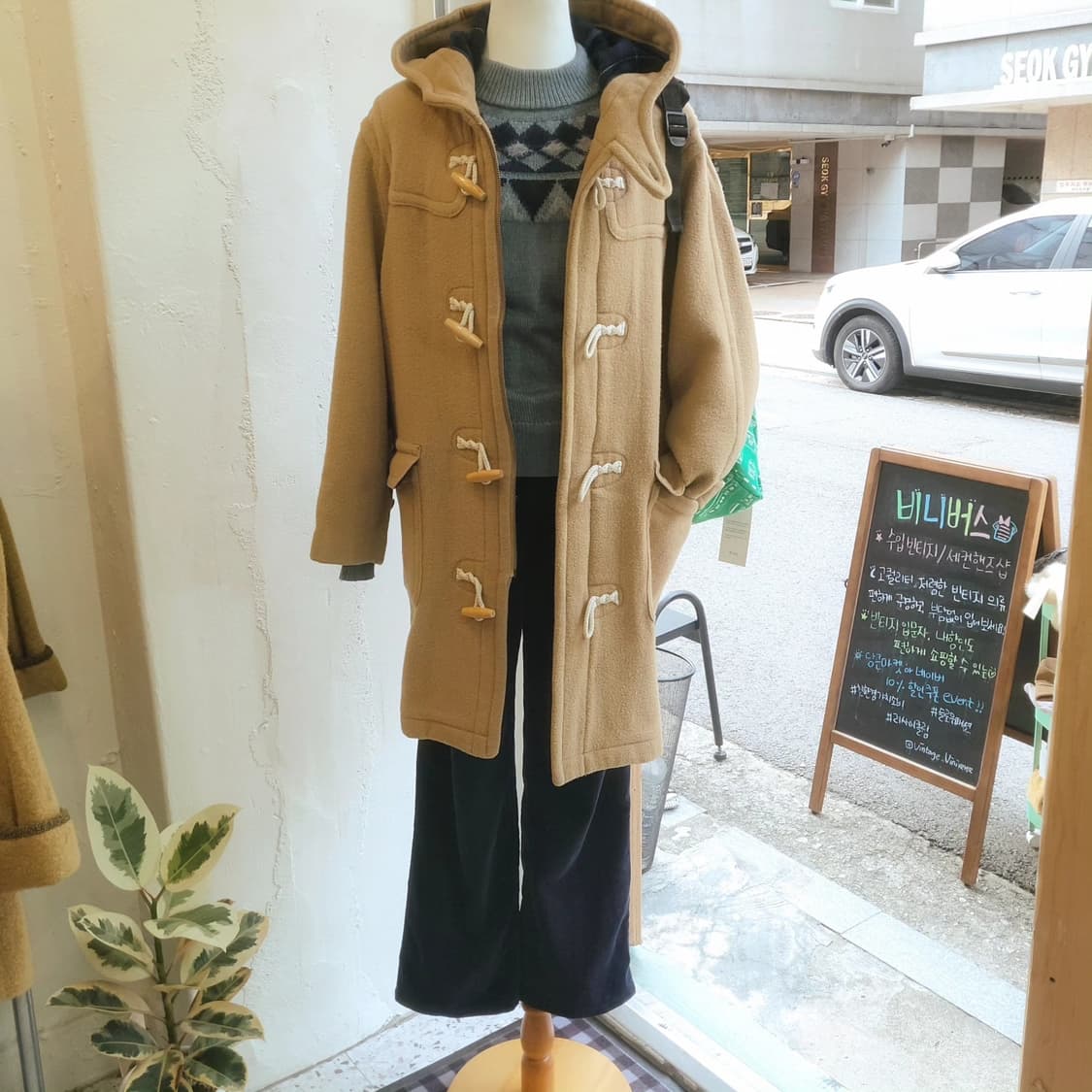 98project 네이비 코듀로이 팬츠 여자 27인치 상품이미지8