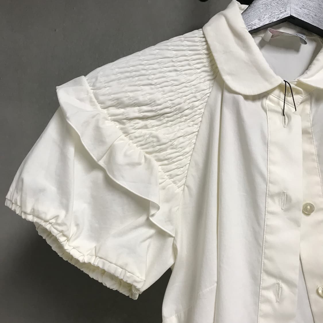 발렌티노 화이트 반팔 셔츠 88(W) 상품이미지4