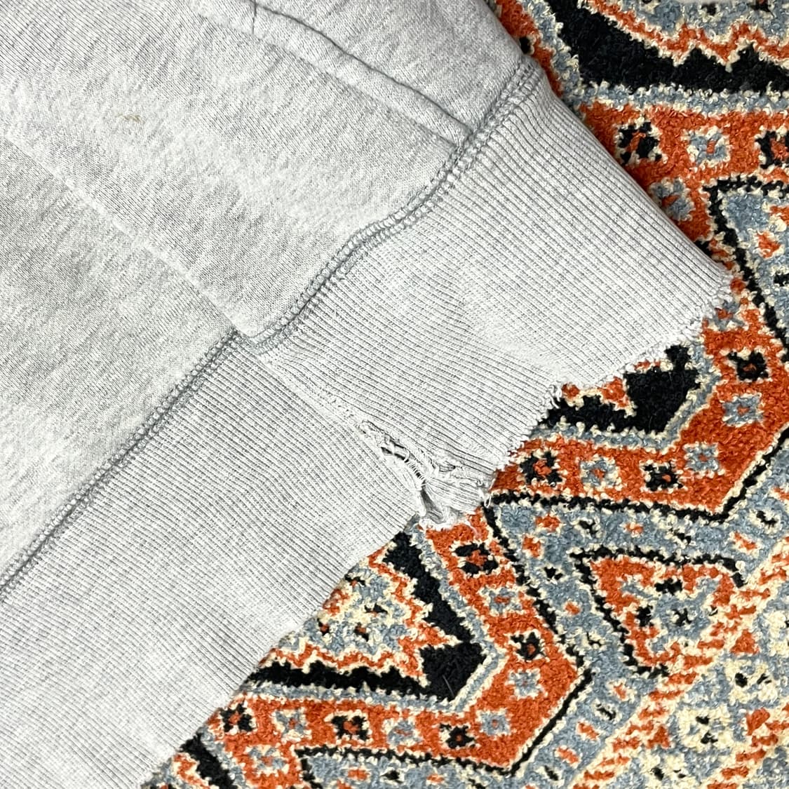 아베크롬비 풋볼 프린팅 그레이 기모 후드티셔츠 여성FREE 상품이미지7