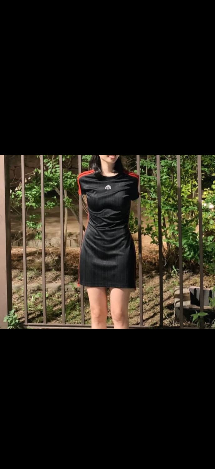 (XS) 아디다스 알렉산더왕 파이어버드 트랙 저지 원피스 드레스 상품이미지1