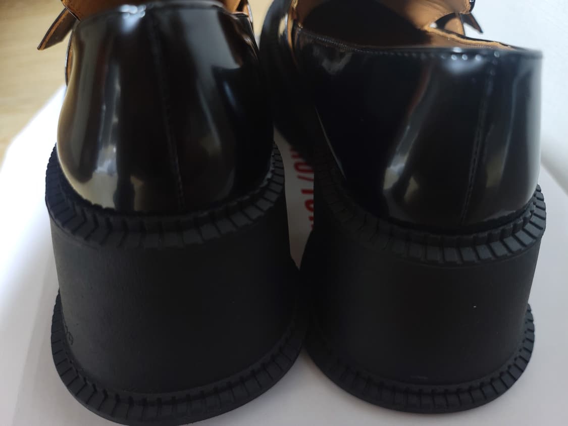 SHUSHU/TONG 슈슈통 리본 블랙  로퍼 상품이미지2