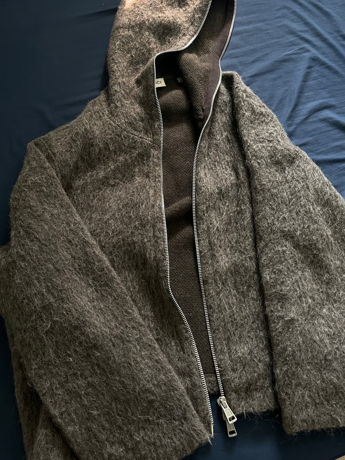 아워레가시 모헤어 풀집업 후드 자켓 46 상품이미지1