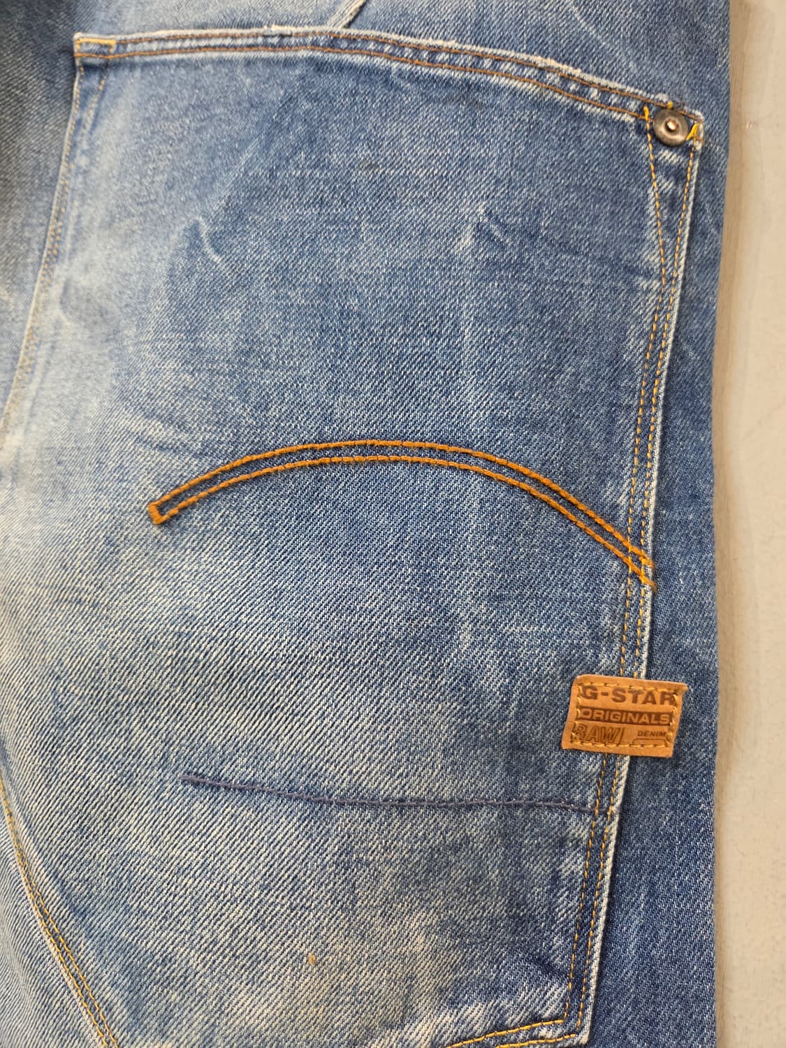 G-STAR RAW TYPE 3D블루 데님 워싱 청바지(W33/L32) 상품이미지5