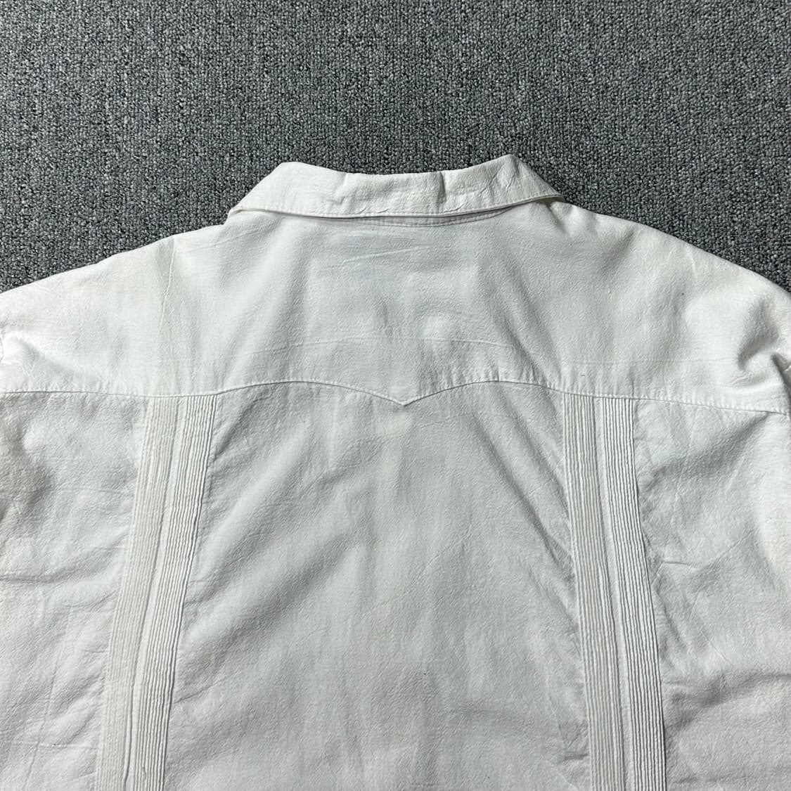 빈티지 쿠바 하프셔츠 (XL/old-7701) 상품이미지7